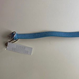 Urban Outfitters Blue Hair Calf Belt